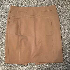 Express Tan Pencil Skirt